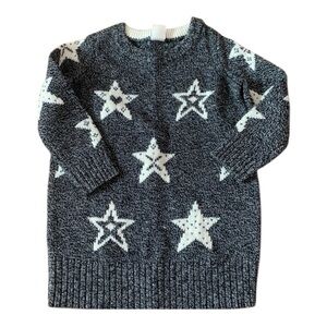 Gap| Kids/Toddler Black and White Long Sleeve Knit Sweater- Size 18-24 Months